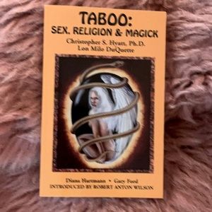 TABOO: SEX RELIGION & MAGICK Signed WICCA 💓🐈‍⬛💓